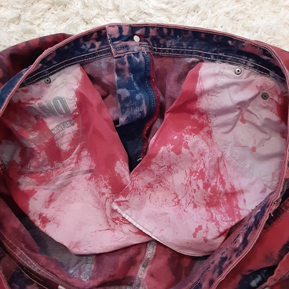 NWOT A. TIZIANO TYE DYE RIDING JEANS - Picture 10 of 15